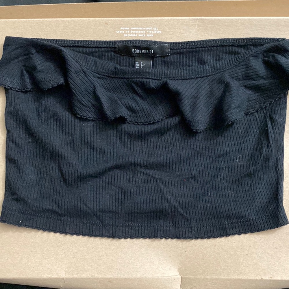 Forever 21 Ribbed Tube Top